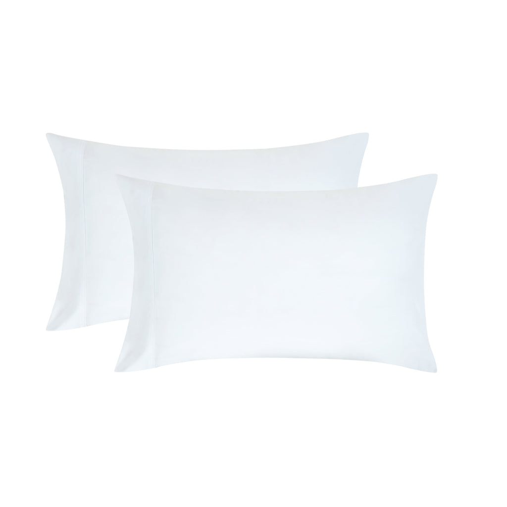 Mainstays Super Soft Brushed Microfiber Bed Sheet Set, Arctic White, Queen, 4 Piece