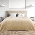 MARNUR Heated Blanket Queen Size 84''x90'', Fast Heating with Dual Controllers Electric Blanket, 10 Heating Levels, 10H Timer, Preheat Function - Beige
