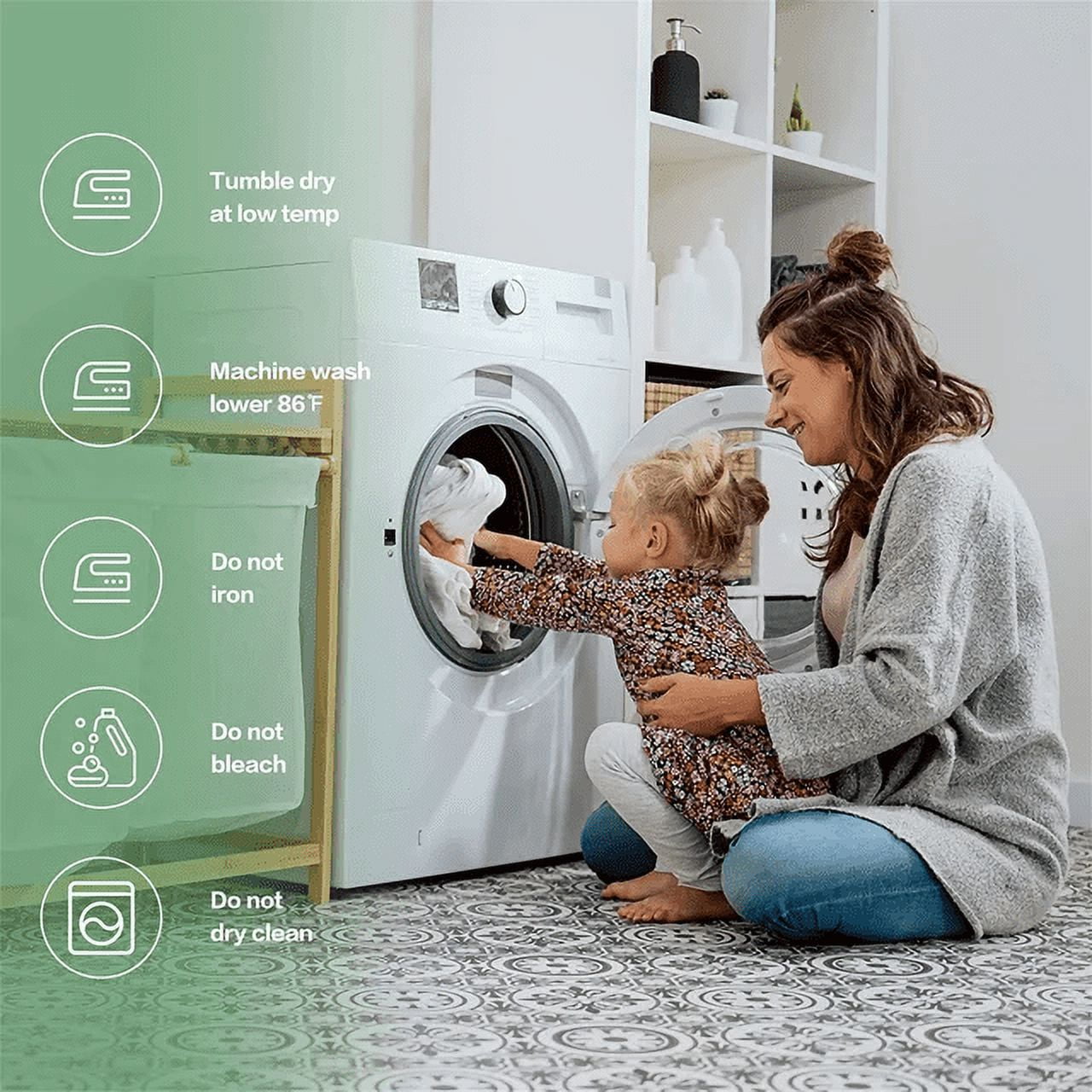 EMONIA 100% 400TC Mattress Topper Queen for Back Pain, 900GSM Mattress Pad Pillow Top, Quilted Fitted Mattress Protector Cover with 8-21" Deep Elastic Pocket, Soft Comfort Breathable (White, Queen)