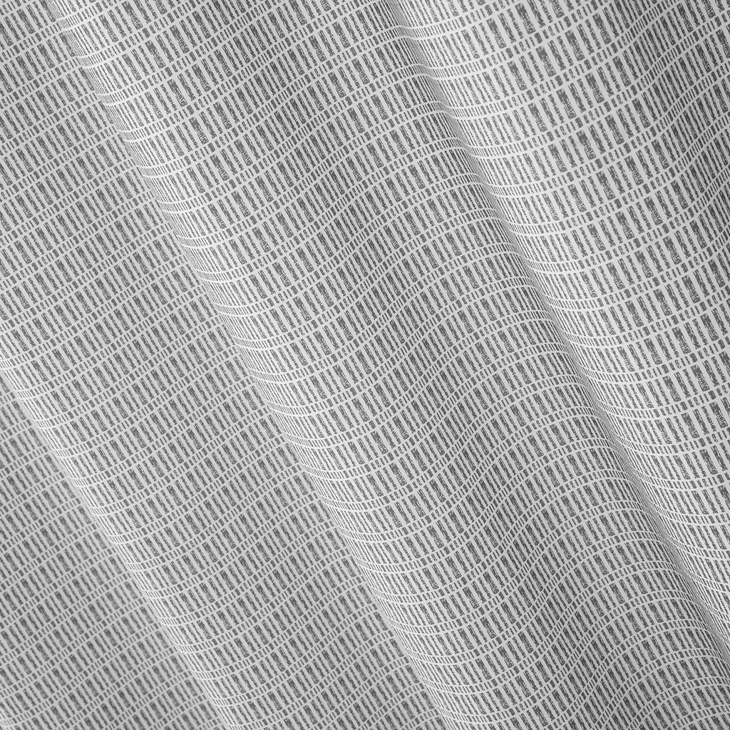 Mainstays 15-Piece Grey Blocks Bathroom Set – Geometric Shower Curtain, Bath Rugs & Hooks, Modern Washable Design